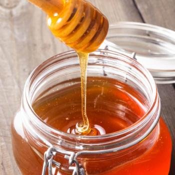 Pure raw honey