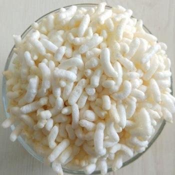 Brown puffed rice